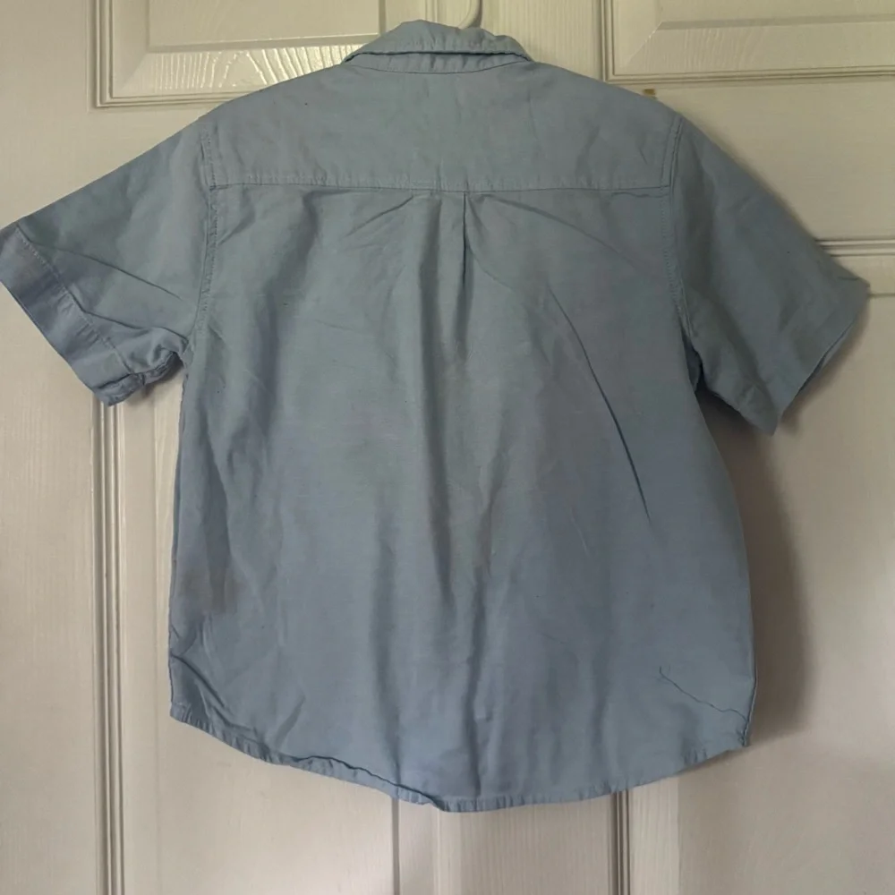 Old Navy Sky Blue Kids Button Down Shirt Size‎ XS 5